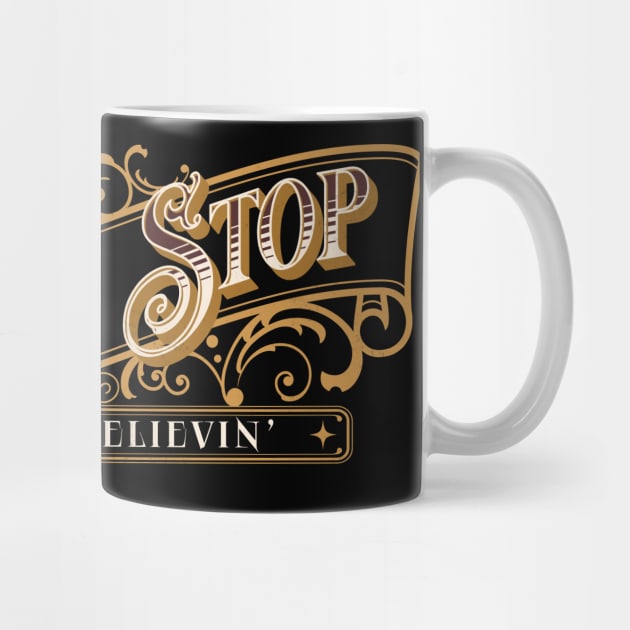 Don't Stop Believin' by Salt + Cotton